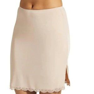 Jockey No Panty Lace Half Slip Size L